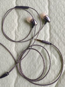 WRZ M2耳麦金属有线耳机入耳塞挂耳式运动手机重低音耳机