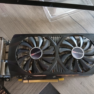 镭风rx570悍甲蜥8g独立显卡,无病无修,接口性能都好,包