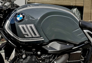 bmw 宝马摩托车r ninet拿铁 攀爬者 油箱拉花