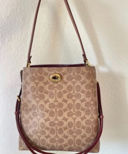 coach蔻驰查理charlie水桶包大号斜挎女包腋下,已经