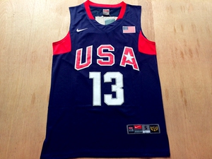 美国梦八队科比詹姆斯保罗韦德安东尼球衣