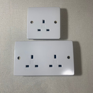 全新英国mk香港英标插座英式墙插(松下施耐德)