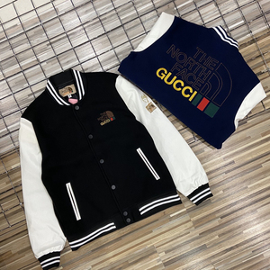 000人付款淘宝国内现货gucci古驰超美女款花卉小熊刺绣夹克外套棒球服