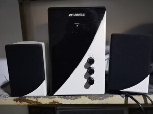 山水gs-6000(22b)多媒体有源音箱,闲置转给需要的朋