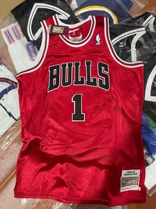 nike nba 公牛队 罗斯1号球衣