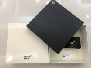 万宝龙正品皮带盒,可装3.5厘米和4厘米宽的皮带