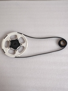 轻客助力自行车配件 牙盘 盖茨皮带 飞轮