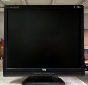 aoc冠捷17寸712s5显示器40台完美屏打包出,联想17