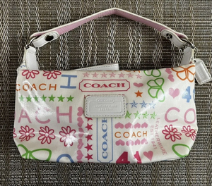 coach涂鸦饭盒包coach涂鸦遛狗包