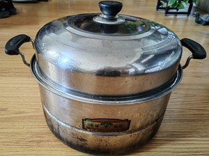 冯丽影0815淘宝铝质蒸锅,双层帘,外直径36cm,内径34.高22.