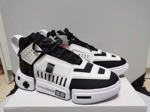 中国李宁 悟道系列 2代 休闲鞋 黑色/白色