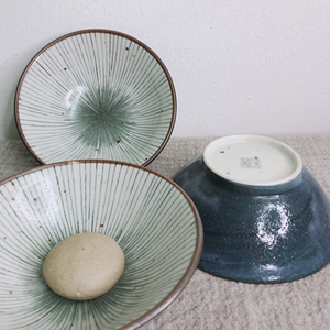 日本回流碗 斗笠碗 抹茶碗 酒碗 饭碗 果子钵 手工手绘 柴