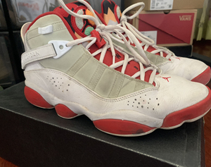 aj6rings白红兔八哥