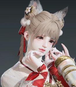【小包叽】兔兔原创 婴儿肥 可爱萝莉  永劫无间胡桃捏脸数据