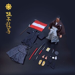 [现货]1/6日本武士兵人武士服装坂本龙马