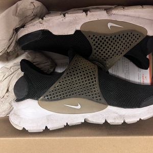 耐克nike 袜子鞋 socks 38码 黑白运动鞋跑步鞋