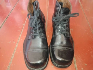 国军皮鞋,民国皮鞋,稀少42大码,皮质柔软