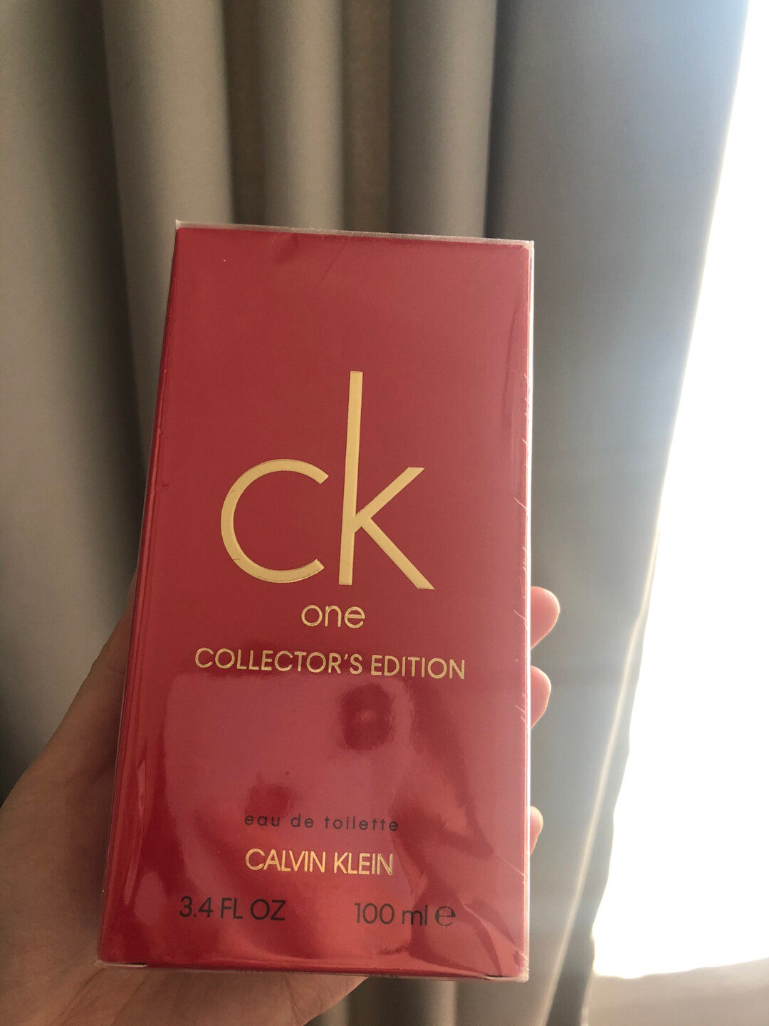 ckone幸运当红香水朱正廷同款卡尔文克雷恩（cal