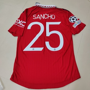 22/23曼联主场球员版球衣.极品泰版.进口机洗号.支持定制