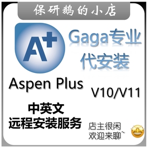 aspen plus代安装/远程安装  aspenv11代安