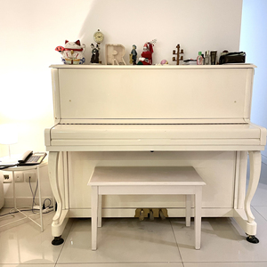 hermann海曼白色钢琴