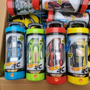 美泰hotwheel风火轮桶装礼盒遥控车 男孩礼物