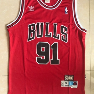 nba球衣公牛队91号