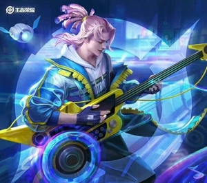 10木白衣1淘宝高渐离新皮肤天秀音浪.