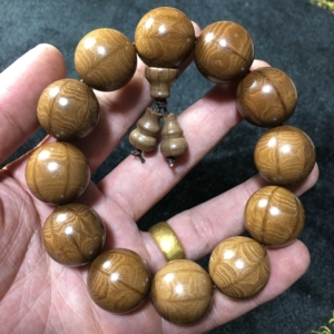 山西五台山六道木2.0佛珠手串,又名祥龙木,味道好,手感好