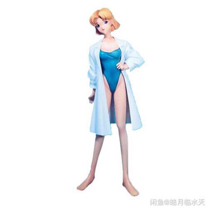 赤木律子 泳衣eva gk 白模1/6 手办稀有日版 #新世
