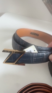 zilli泽利男士鳄鱼皮带各款  图一尺寸105 图二尺寸1