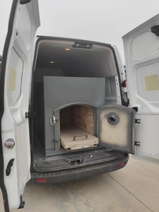 车载移动式宠物火化炉(焚化车)操作简单,安全可靠,无烟无味