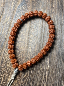 极品玉化包浆航母小金刚菩提子单圈手串