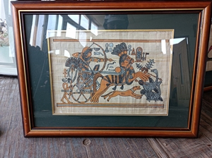 埃及树皮画