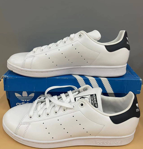 阿迪达斯stan smith史密斯小白鞋 淡蓝尾 原价799