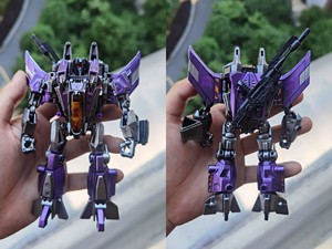 变形金刚 塞伯坦陨落idw foc 金属色 d级 闹翻天 重