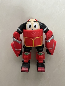 怀旧老玩具 铁甲小宝卡布达 国产老d少头盔和身体里小头 品相