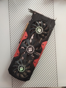 迪兰恒进r9 270x 2g显卡,少个螺丝,成色如图,不包邮