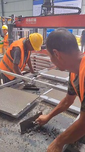 水泥地面砖机盖板生产线路沿石机
