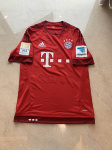 特价【更衣室备用】 拜仁1516赛季蒂亚戈德甲更衣室备用球衣