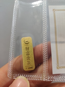 中国黄金5克金条