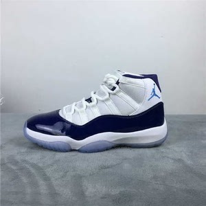 air jordan 11 乔丹11 北卡蓝高帮跑步鞋 aj