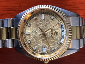 瑞士宝华利(bovaly)手表 自动机械表     透明后盖