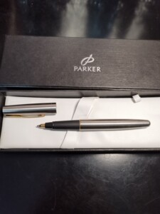 parker派克云峰金夹签字笔frontier宝珠笔非钢笔