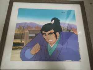 聪明的一休 新佑卫门经典关键帧 稀有手绘背景 原装纸框包装