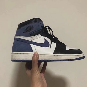 aj1六冠王贪玩蓝月 蓝脚趾