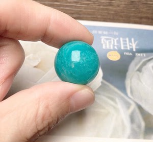 多宝珠  20mm天河石圆珠单珠散珠配珠(16以上)实物拍摄