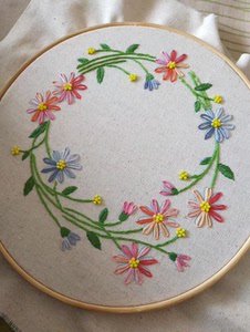 纯手工刺绣成品,装饰,文艺小清新,多用途 纯手工刺绣,文艺复