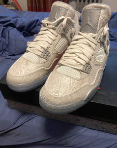 aj4 laser镭射 30周年 白金