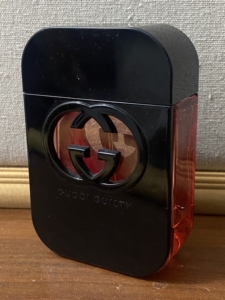 gucci古驰 black红黑色暗流罪爱惹火女士香水75ml